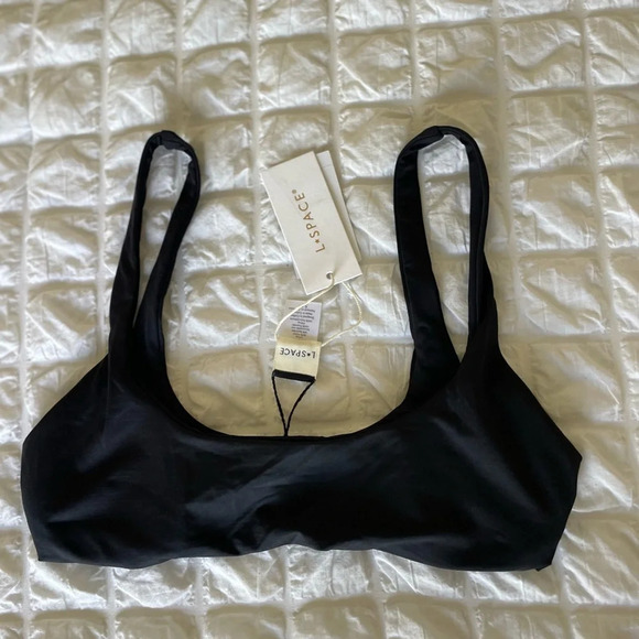 L*Space black prince bikini top - Picture 4 of 9